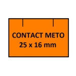 CONTACT METO - oranžové