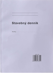 Stavebný denník 75 listov - číslovaný (samoprepis)