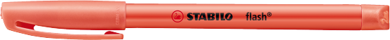 Stabilo - Flash - červený zvýrazňovač