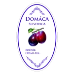 SLIVOVICA - farebná grafika