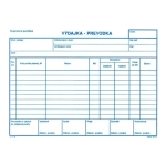 Výdajka - prevodka A5 bez DPH, IGAZ