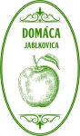 JABLKOVICA ZELENÁ - čiernobiela grafika