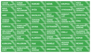 Nálepky na koreničky obdĺžnik 816 - zelená