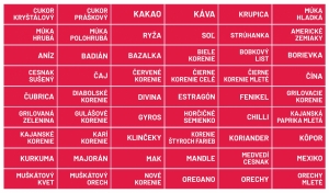 Nálepky na koreničky obdĺžnik 908 - tmavoružová