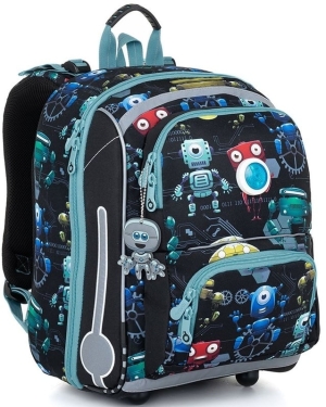 Školská aktovka s robotmi Topgal BEBE 23011 -