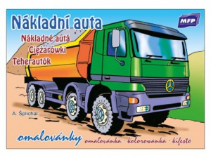 Omaľovanka / Nákladné autá