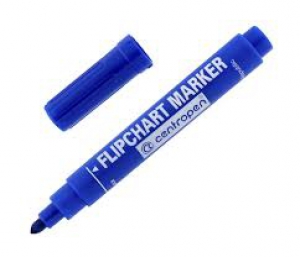 Centropen 8550 - flipchart - modrá