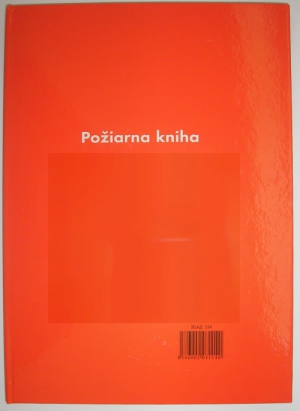 Požiarna kniha, tvrdá väzba