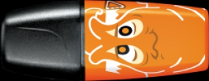 BOSS mini Ghosts - oranžový zvýrazňovač