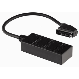 SCART rozbočovač 3-násobný, 0,5 m vypredaj