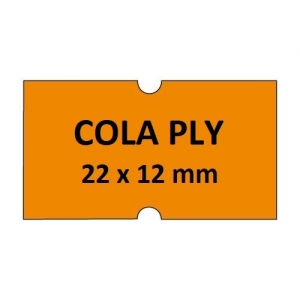 COLA PLY 22 x 12 - oranžové
