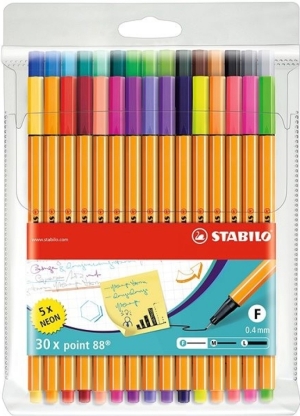 Sada pier Stabilo point88 Sleeve pack 30ks