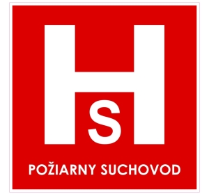Piktogram POŽIARNY SUCHOVOD