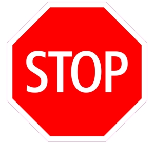 Piktogram STOP