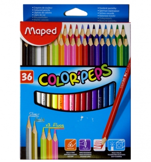 Pastelky Color Peps 36 ks*