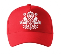 Unisex šiltovka s vlastnou potlačou - ČERVENÁ