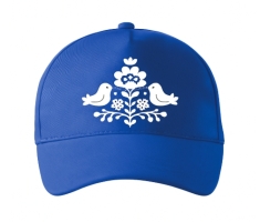Unisex šiltovka s vlastnou potlačou - KRÁĽOVSKÁ MODRÁ