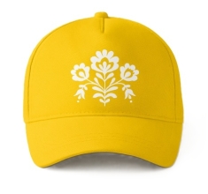 Unisex šiltovka s vlastnou potlačou - ŽLTÁ
