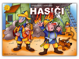 Omaľovanka / Hasiči
