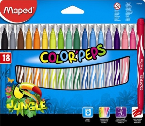 Fixy Color Peps JUNGLE 18 ks