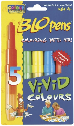Fúkacie fixy VIVID 5 ks