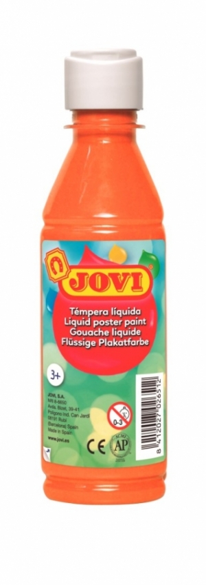 Temperová farba oranžová