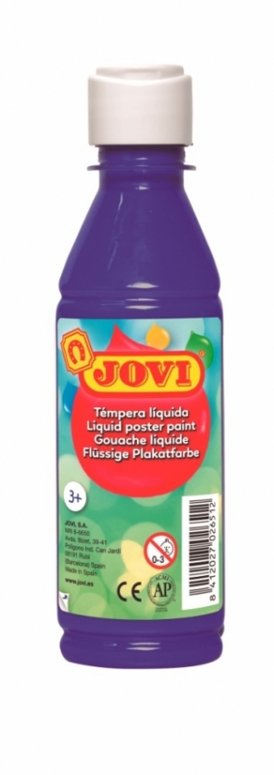 Temperová farba tmavo modrá