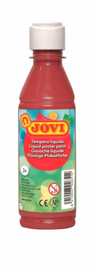 Temperová farba hnedá