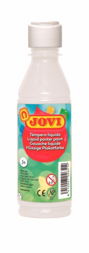Temperová farba biela