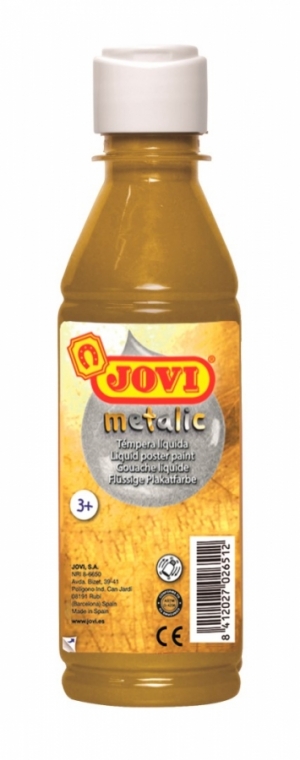 Temperová farba metalická zlatá